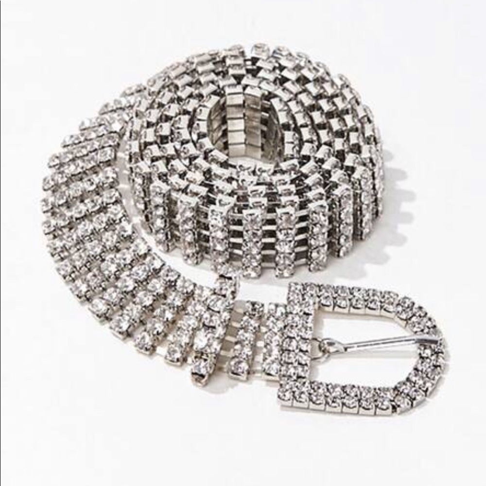 Rhinestone belt